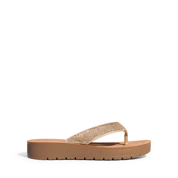 Women s Rhinestone Arch Support Flip Flops Dream Pairs
